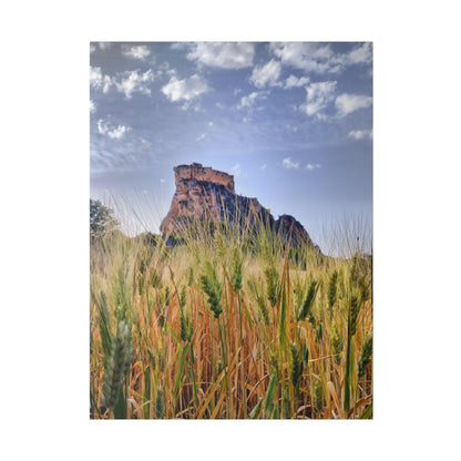 Castello Manfredonico - Matte Canvas Print