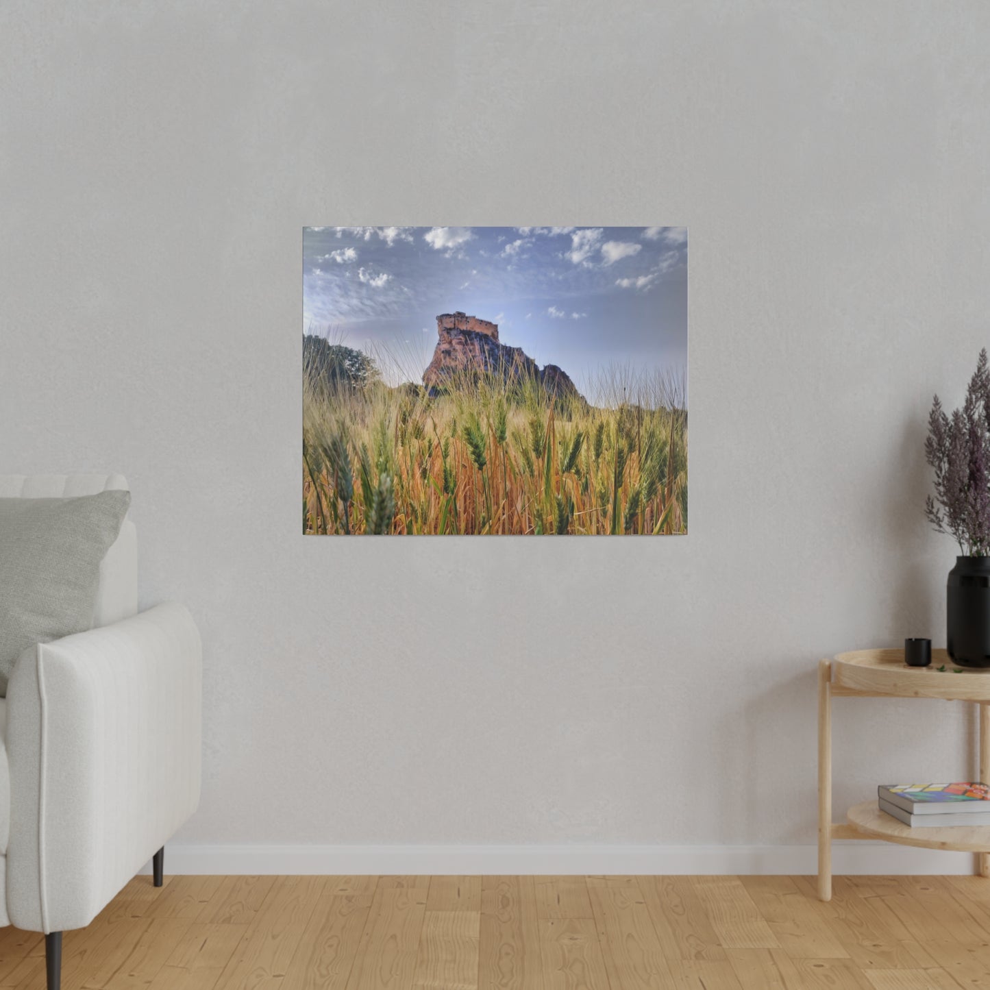 Castello Manfredonico - Matte Canvas Print