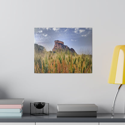 Castello Manfredonico - Matte Canvas Print