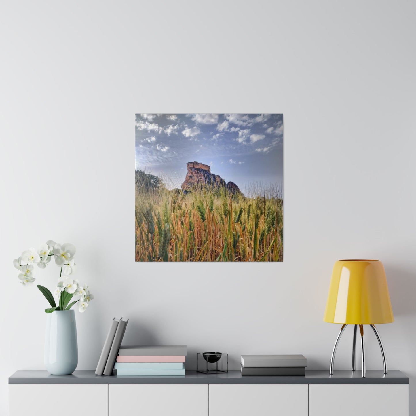 Castello Manfredonico - Matte Canvas Print