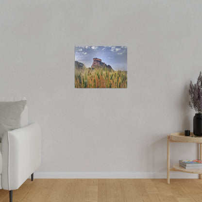 Castello Manfredonico - Matte Canvas Print