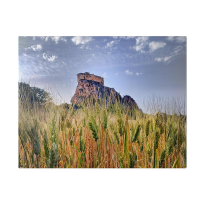 Castello Manfredonico - Matte Canvas Print