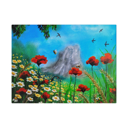 Mussomeli Spring - Matte Canvas Print