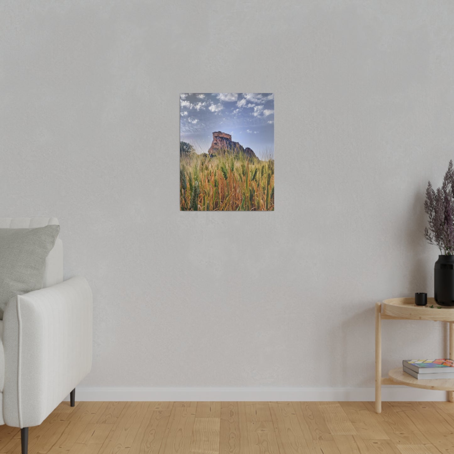 Castello Manfredonico - Matte Canvas Print