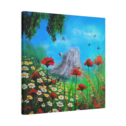 Mussomeli Spring - Matte Canvas Print