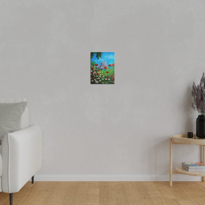 Mussomeli Spring - Matte Canvas Print