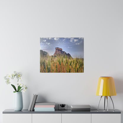 Castello Manfredonico - Matte Canvas Print