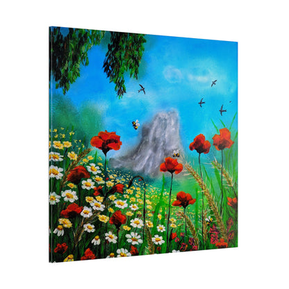 Mussomeli Spring - Matte Canvas Print