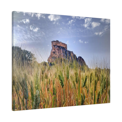 Castello Manfredonico - Matte Canvas Print