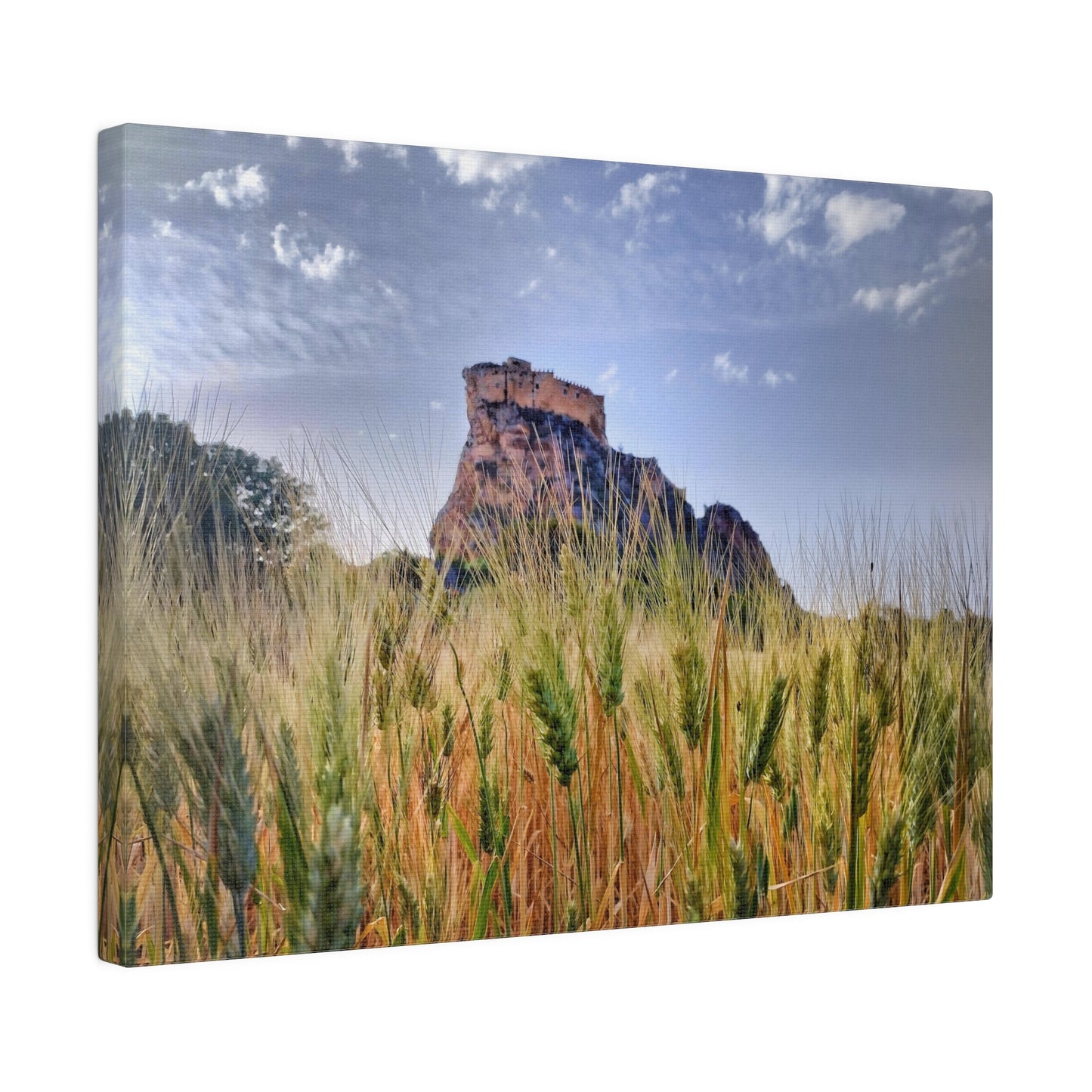 Castello Manfredonico - Matte Canvas Print