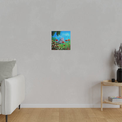 Mussomeli Spring - Matte Canvas Print