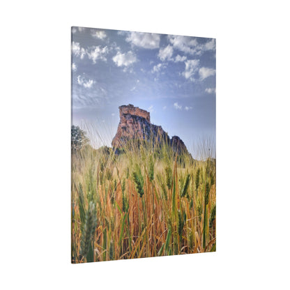 Castello Manfredonico - Matte Canvas Print