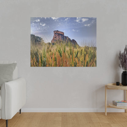 Castello Manfredonico - Matte Canvas Print