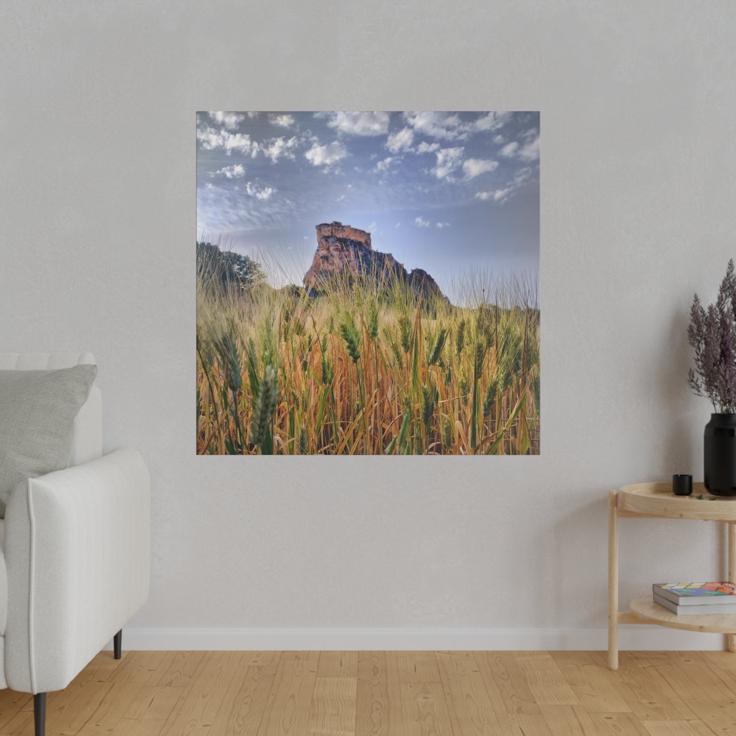 Castello Manfredonico - Matte Canvas Print