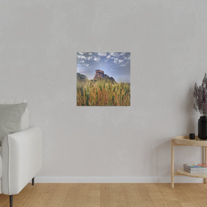 Castello Manfredonico - Matte Canvas Print