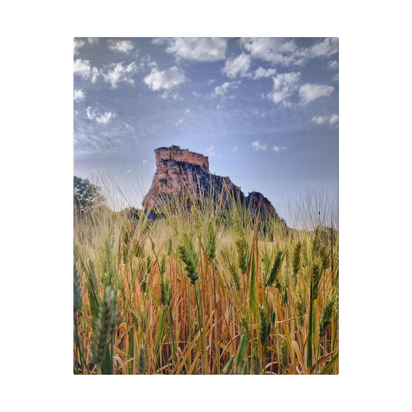 Castello Manfredonico - Matte Canvas Print