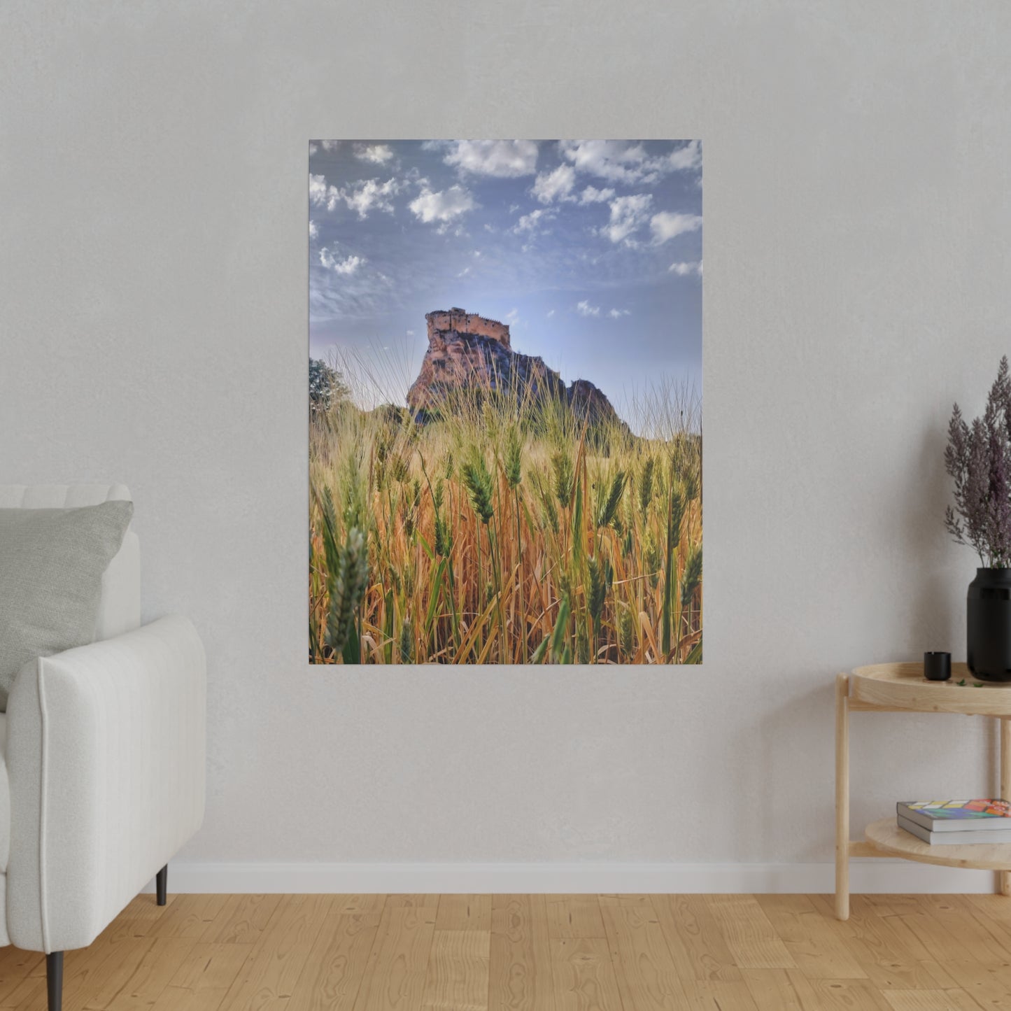 Castello Manfredonico - Matte Canvas Print