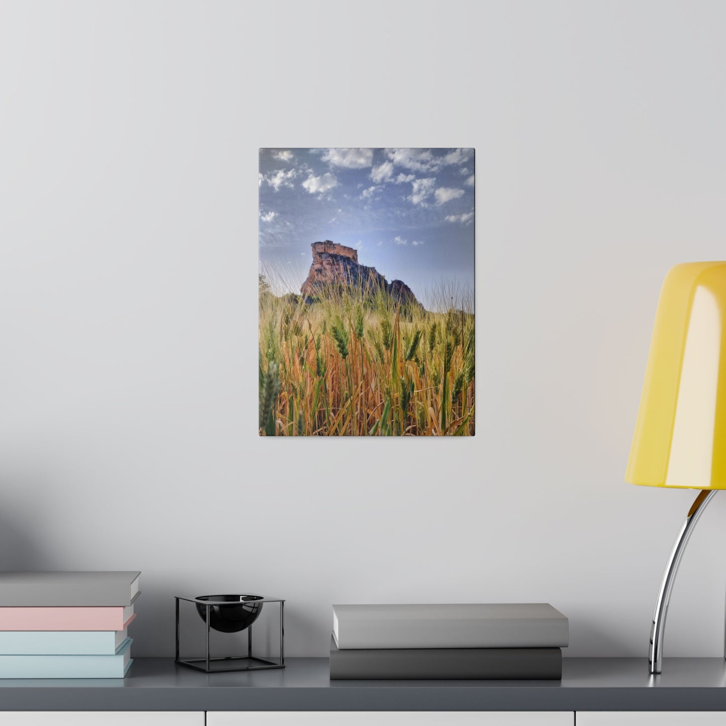 Castello Manfredonico - Matte Canvas Print