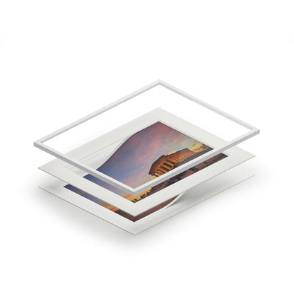 Valle dei Templi - Fine Art Prints with Passepartout Paper Frame