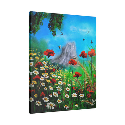 Mussomeli Spring - Matte Canvas Print