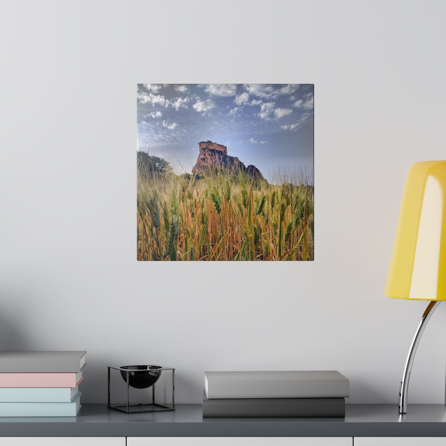 Castello Manfredonico - Matte Canvas Print