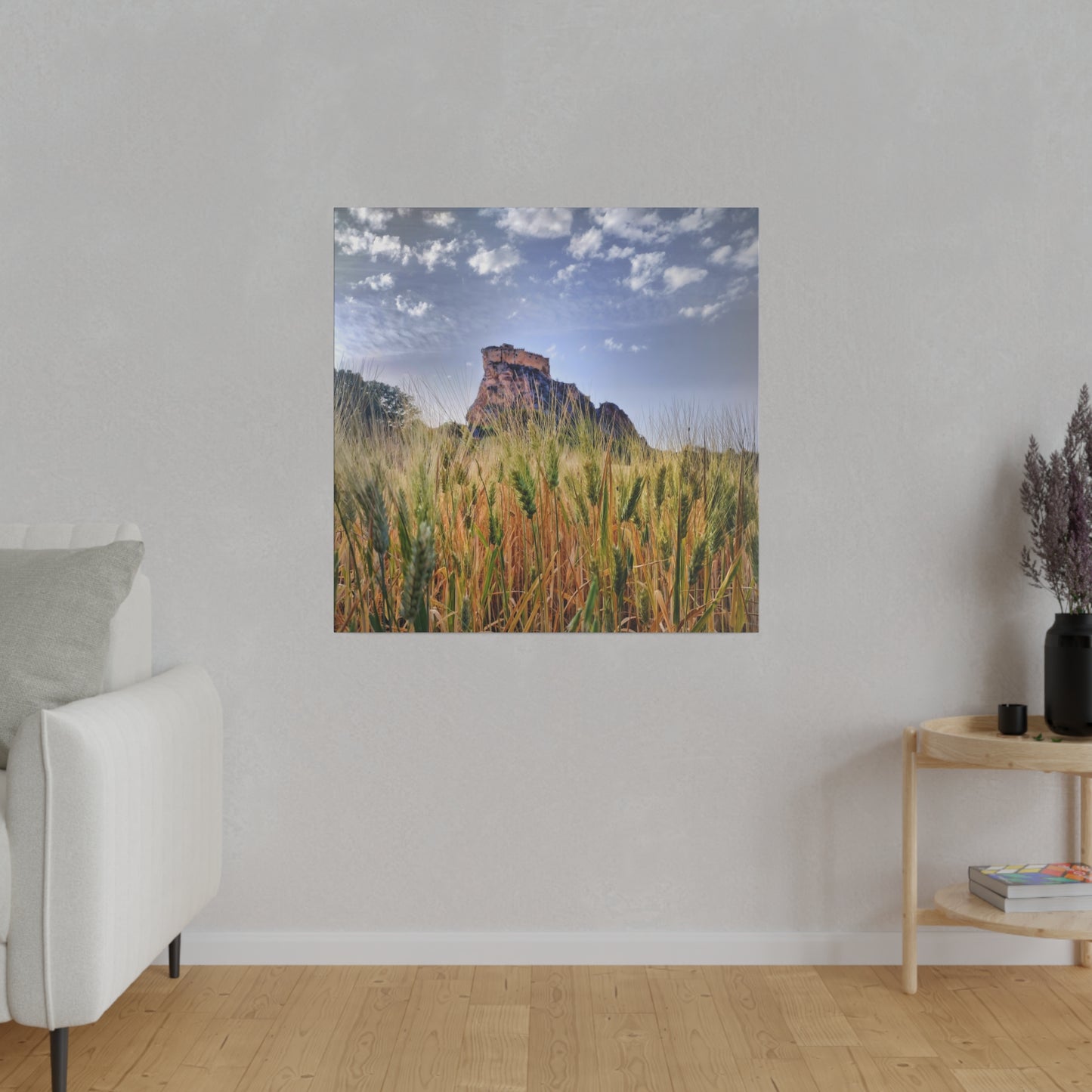 Castello Manfredonico - Matte Canvas Print