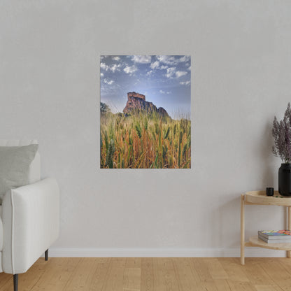 Castello Manfredonico - Matte Canvas Print