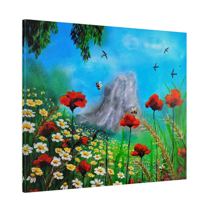 Mussomeli Spring - Matte Canvas Print