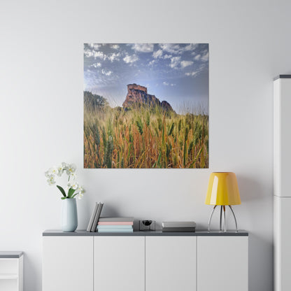 Castello Manfredonico - Matte Canvas Print