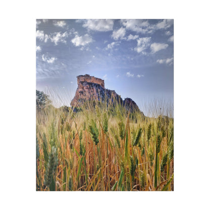 Castello Manfredonico - Matte Canvas Print