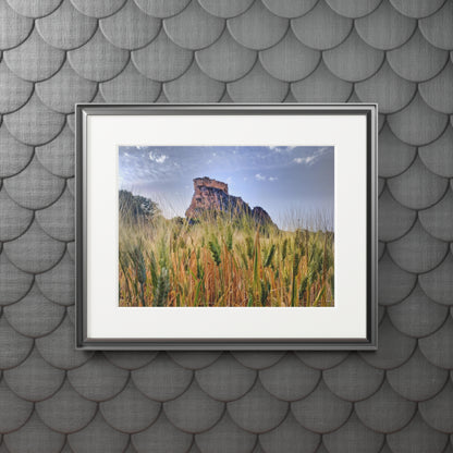 Castello Manfredonico - Fine Art Prints (Passepartout Paper Frame)