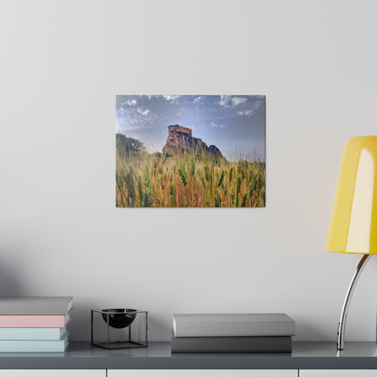 Castello Manfredonico - Matte Canvas Print