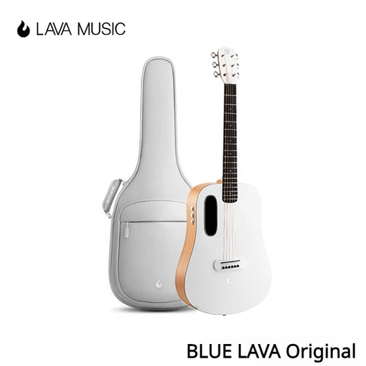 Original BLUE LAVA FreeBoost Smart Guitar 36 Inch Travel Acoustic Guitar